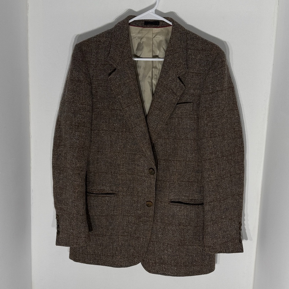 Harry Rosen Brown Tweed Blazer